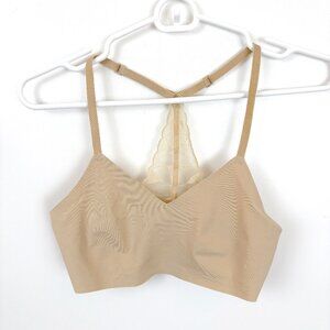 True & Co. True Body Triangle Lace Racerback Bra Sm